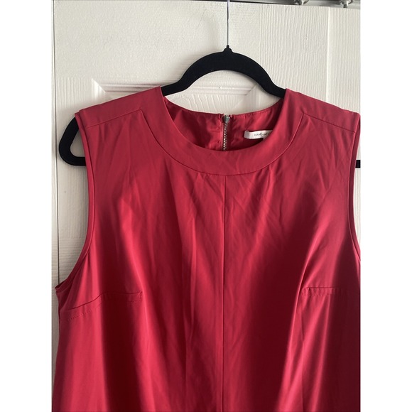 Diane Von Fursternberg Women's 12 Pink Drop Waist Sleeveless Dress Clean Girl DV - Picture 2 of 8